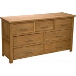 Opus Modern Oak 7 Drawer Multi Chest